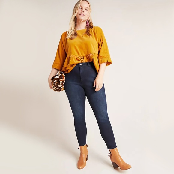 DL1961 x Marianna Hewitt | 93% Cotton Farrow High-Rise Jeans | NWT - Picture 1 of 9